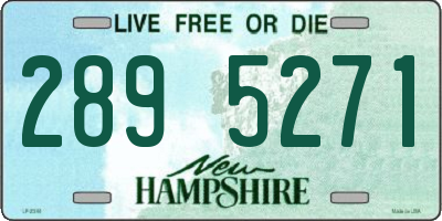 NH license plate 2895271