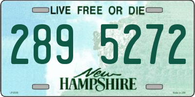 NH license plate 2895272