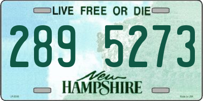 NH license plate 2895273