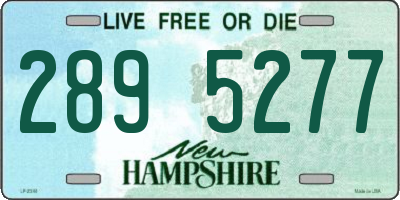 NH license plate 2895277