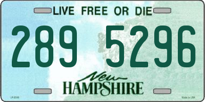 NH license plate 2895296
