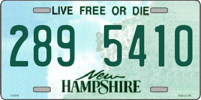 NH license plate 2895410