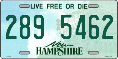 NH license plate 2895462