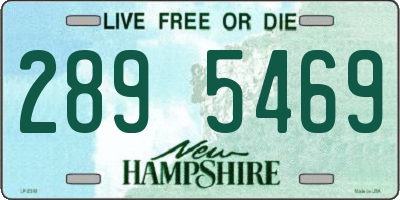 NH license plate 2895469