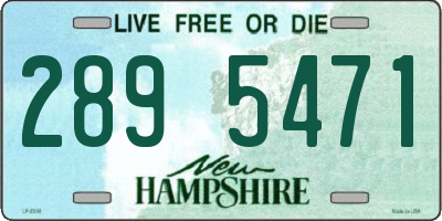 NH license plate 2895471