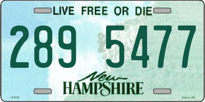 NH license plate 2895477