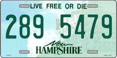NH license plate 2895479