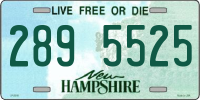 NH license plate 2895525