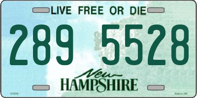 NH license plate 2895528