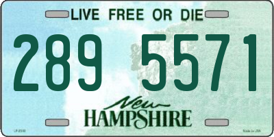 NH license plate 2895571