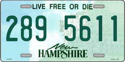 NH license plate 2895611