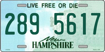 NH license plate 2895617