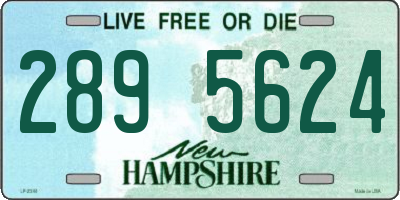 NH license plate 2895624