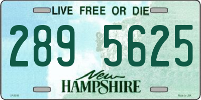 NH license plate 2895625