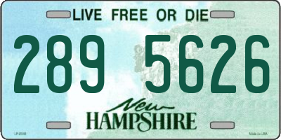 NH license plate 2895626