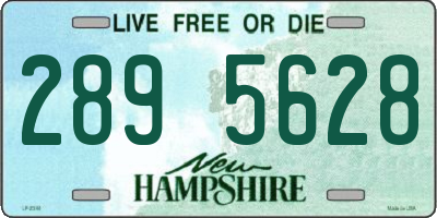 NH license plate 2895628