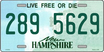 NH license plate 2895629