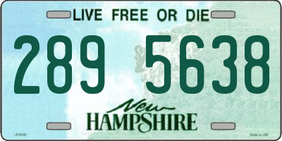 NH license plate 2895638