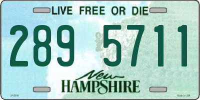 NH license plate 2895711