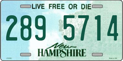 NH license plate 2895714