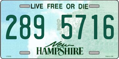 NH license plate 2895716