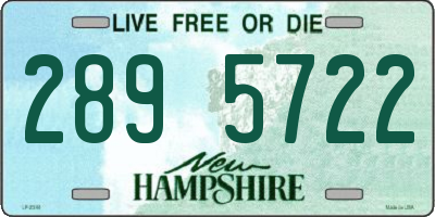NH license plate 2895722