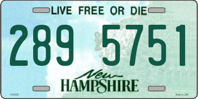 NH license plate 2895751