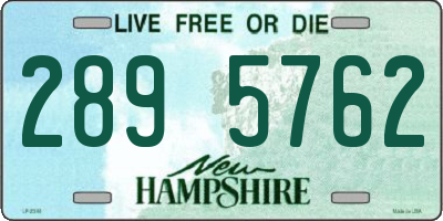 NH license plate 2895762