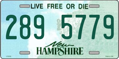 NH license plate 2895779