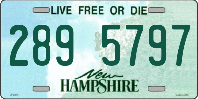 NH license plate 2895797