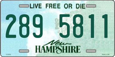 NH license plate 2895811