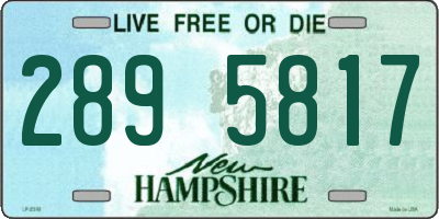NH license plate 2895817