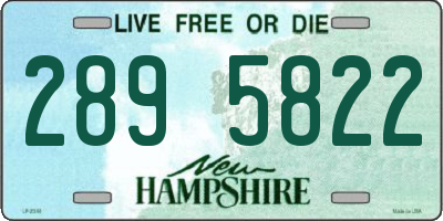 NH license plate 2895822