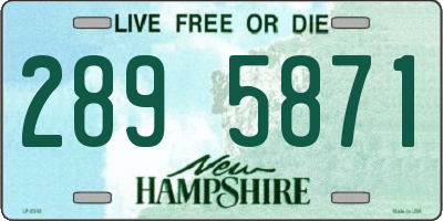 NH license plate 2895871