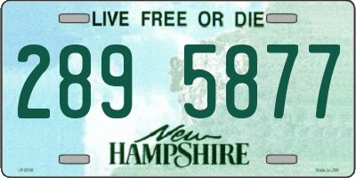 NH license plate 2895877