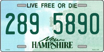 NH license plate 2895890
