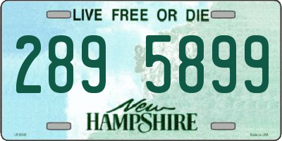 NH license plate 2895899