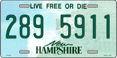 NH license plate 2895911