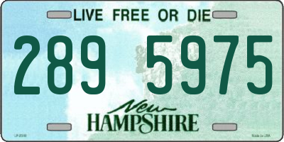 NH license plate 2895975