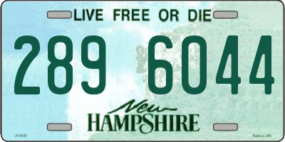 NH license plate 2896044
