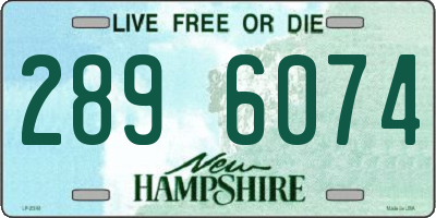 NH license plate 2896074