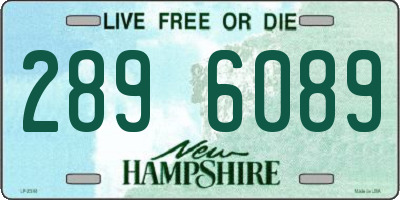 NH license plate 2896089