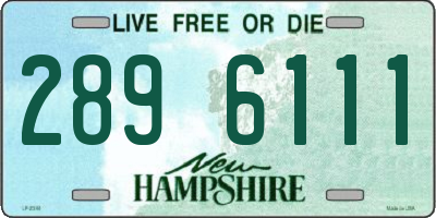 NH license plate 2896111