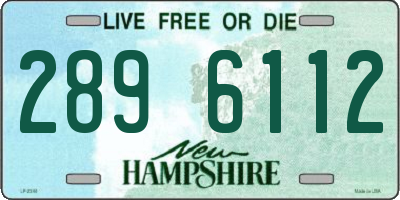 NH license plate 2896112