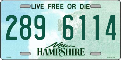 NH license plate 2896114