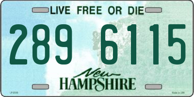 NH license plate 2896115