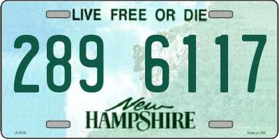 NH license plate 2896117