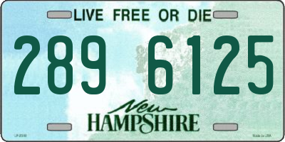 NH license plate 2896125