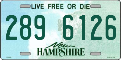 NH license plate 2896126