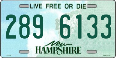NH license plate 2896133